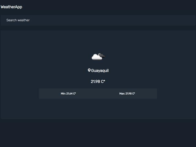 WeatherApp